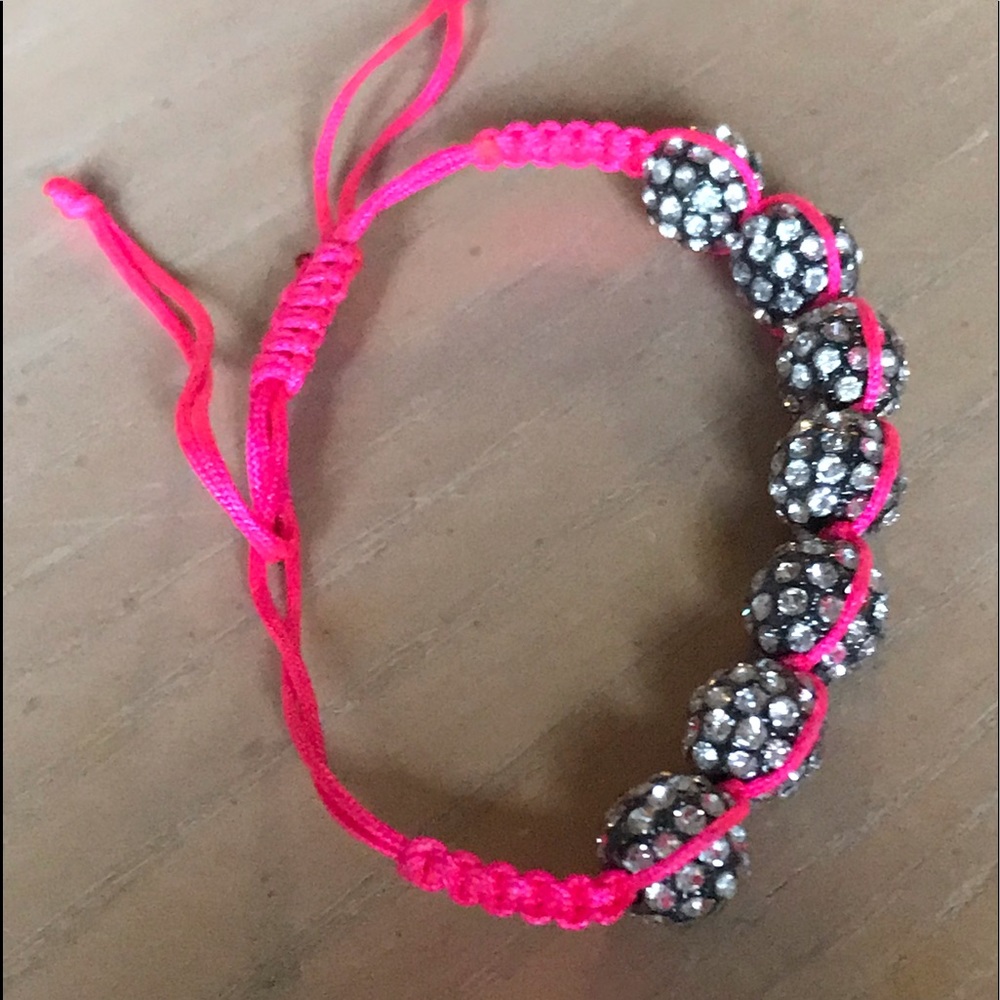 Drawstring Rhinestone Bracelet - Picture 3 of 6